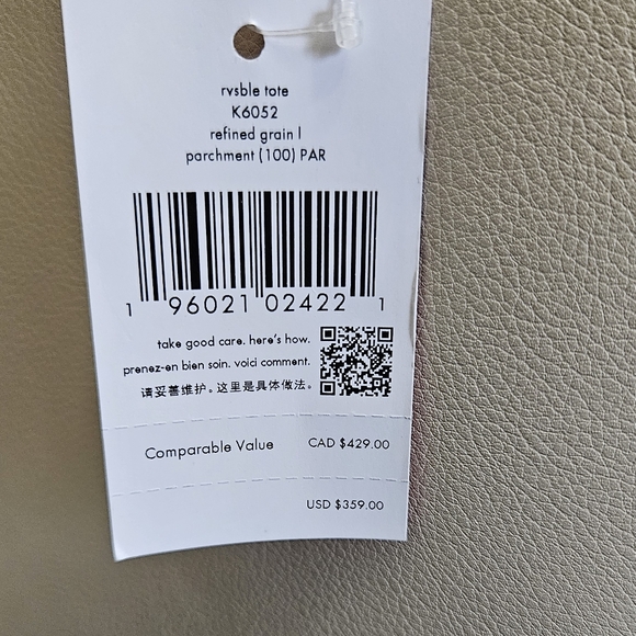 Kate Spade Large Reversible Tote With Coin Purse NWT - Picture 5 of 8